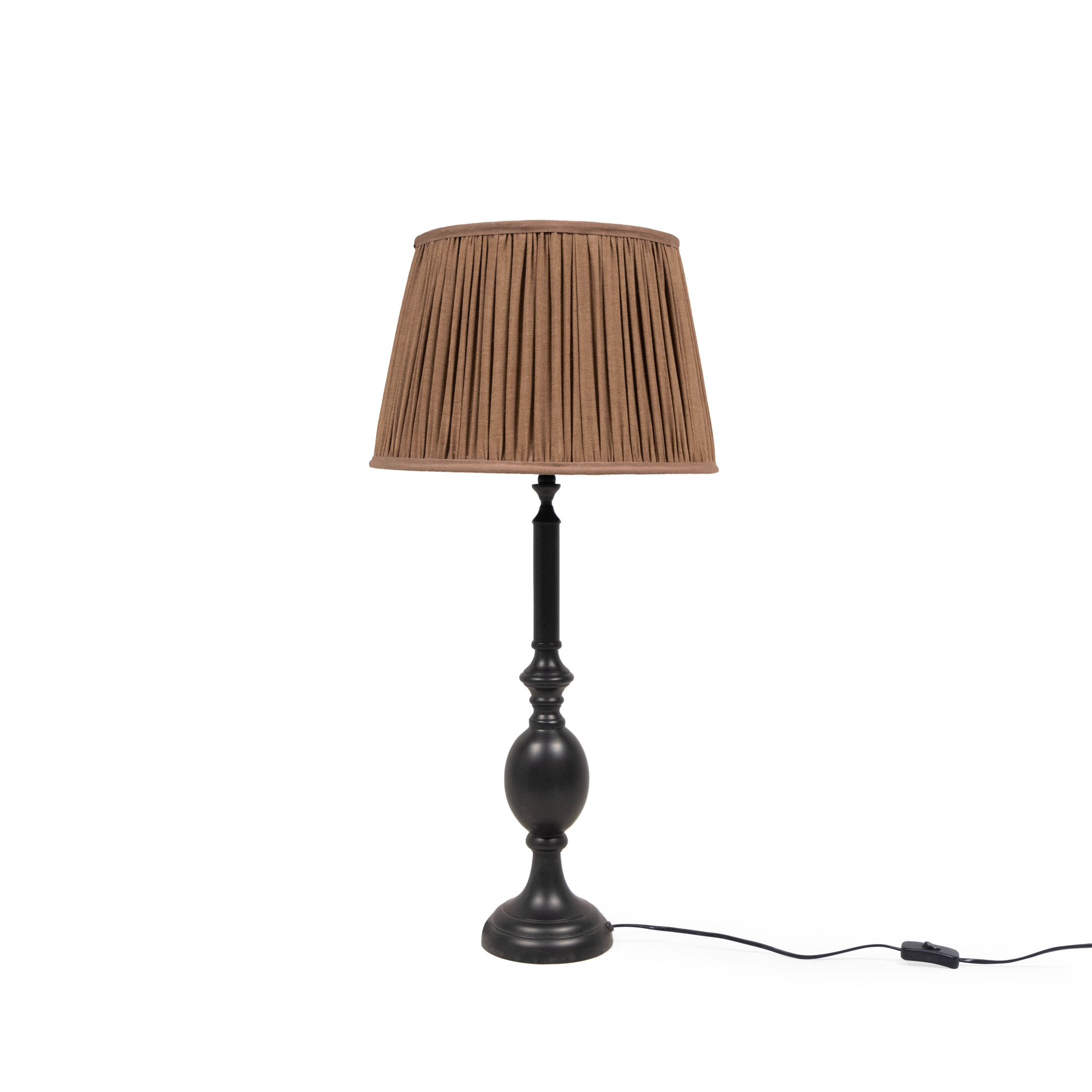 MANOR BELLE PLEATED LAMPSHADE-TERECOTTA