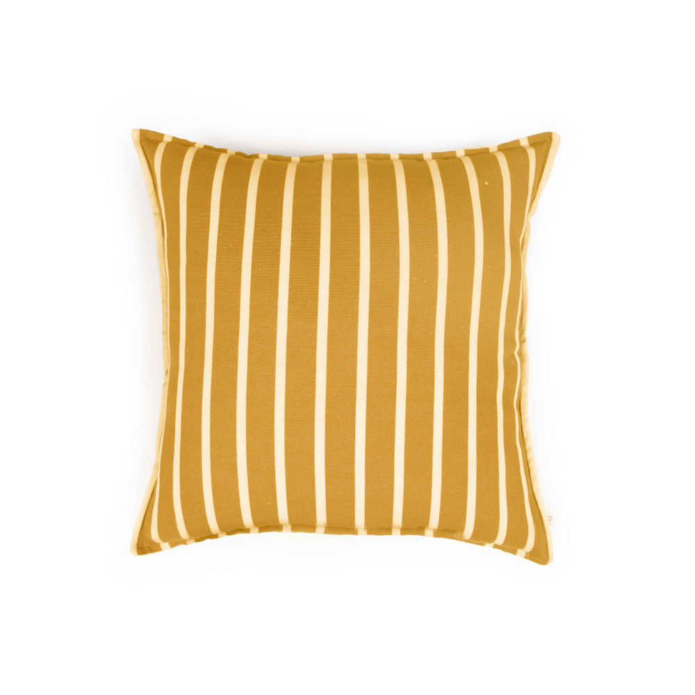 Sunflower stripe Cushion Cover