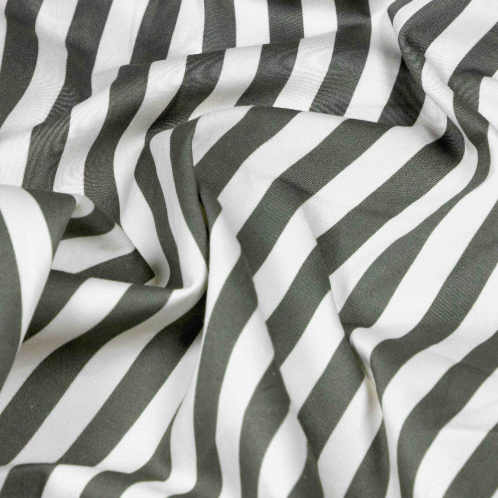 Townhall Stripe-Olive (Fabric Swatch)