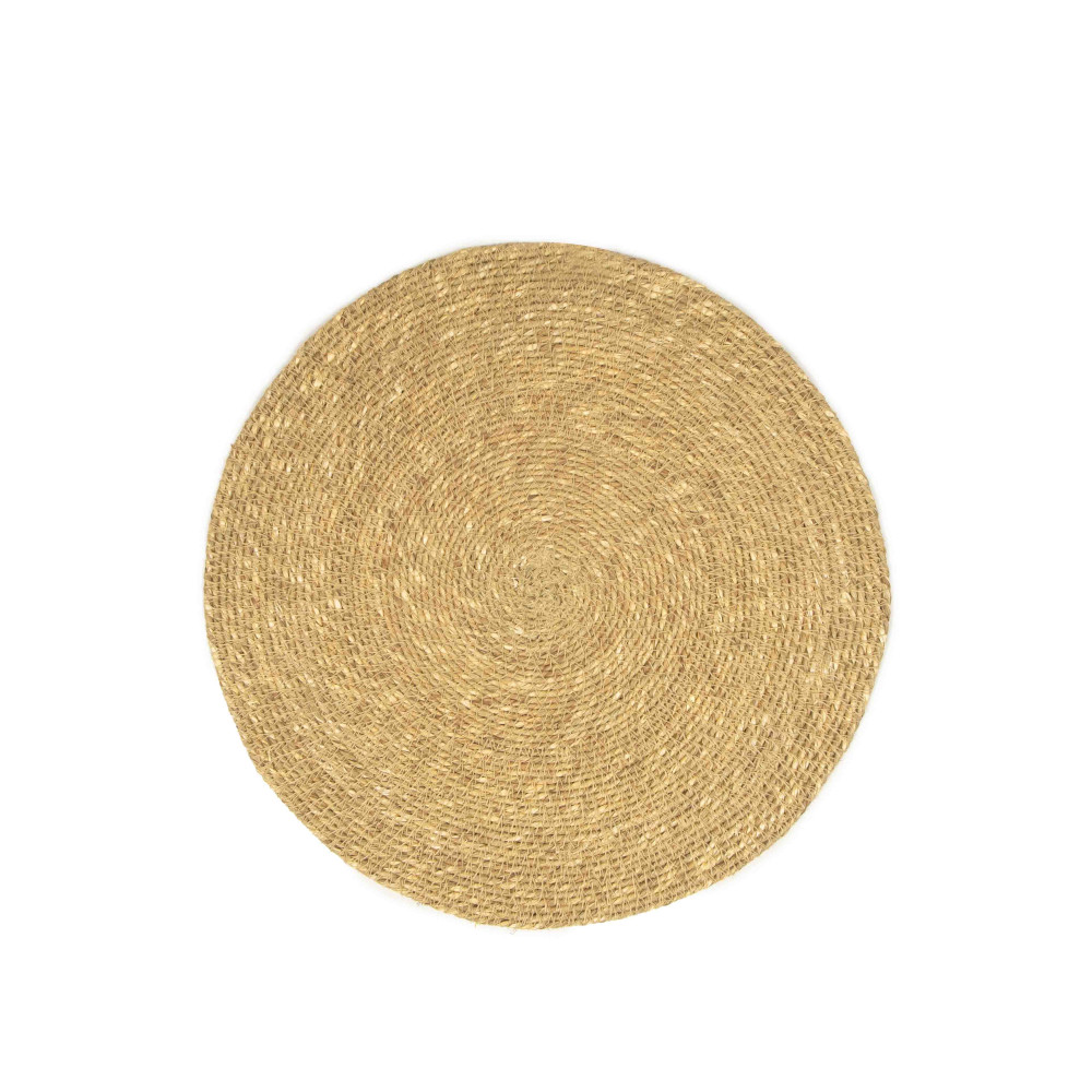 Natural Seagrass Table Mat - Sand