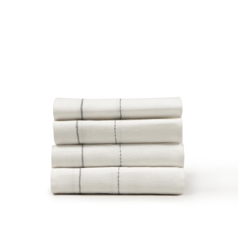 Ivory Checks Table Napkin