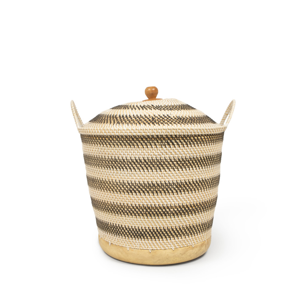 Tegal Handwoven Basket with Lid