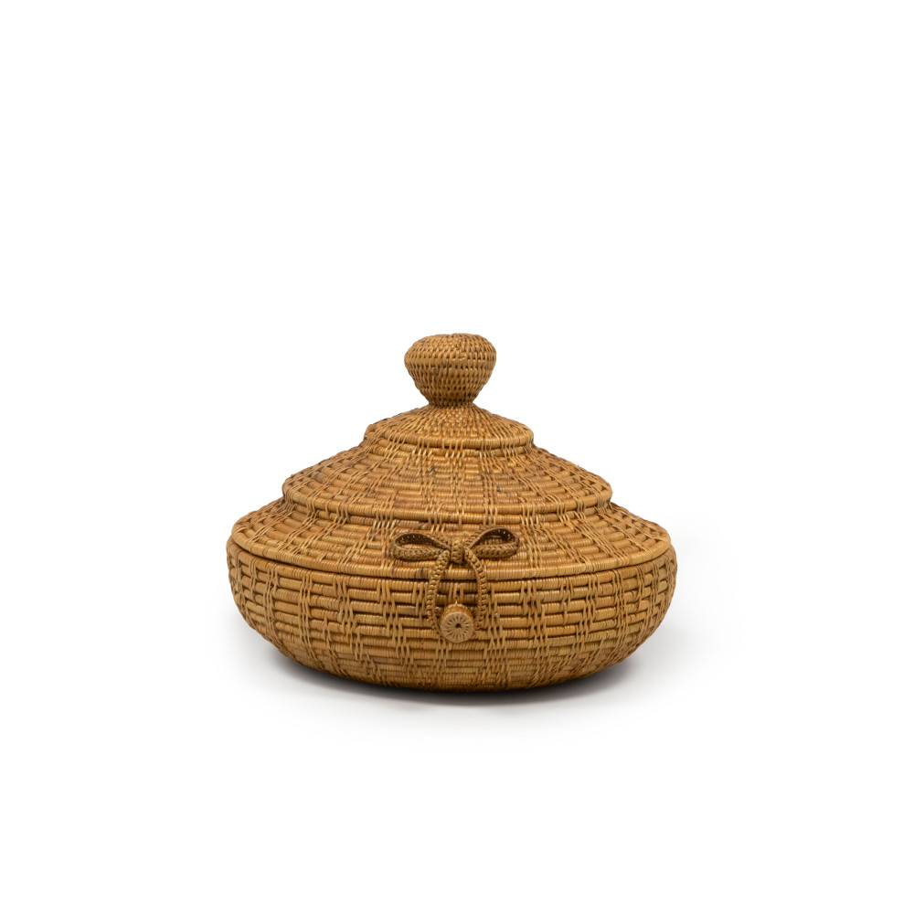 Jakarta Weave Storage Basket with Lid