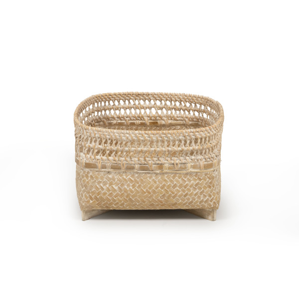 Cebu Square Bottomed Handwoven Fruit Basket