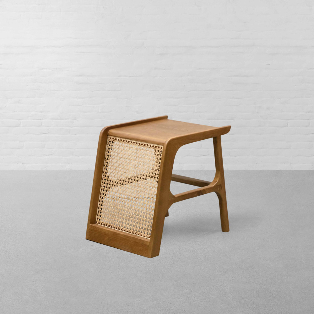 Calcutta Rattan Side Table