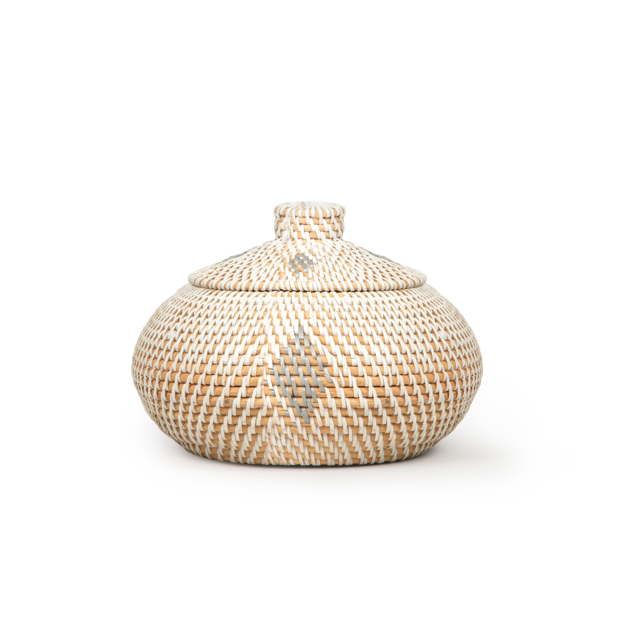 MALAY TRINKET HANDWOVEN BOWL-NATURAL