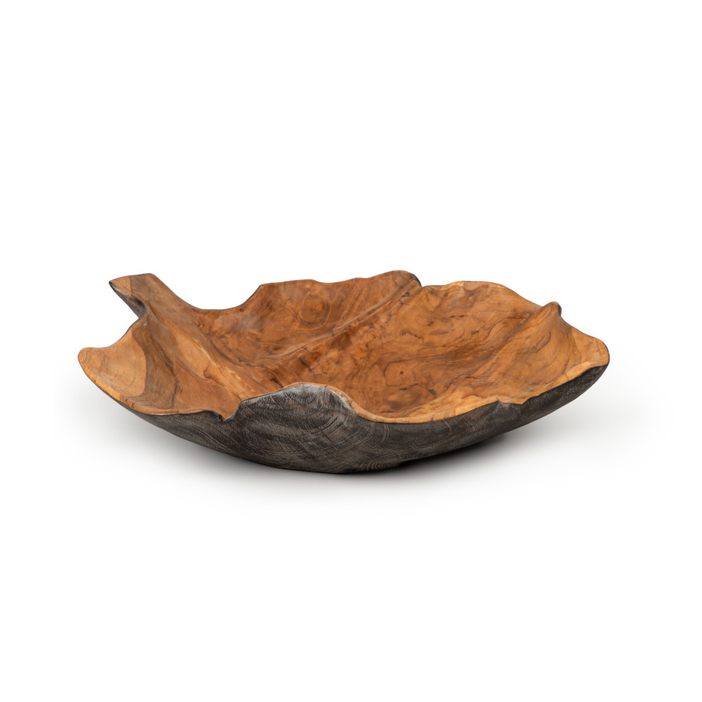 Leaflet Wooden Decorative Platter