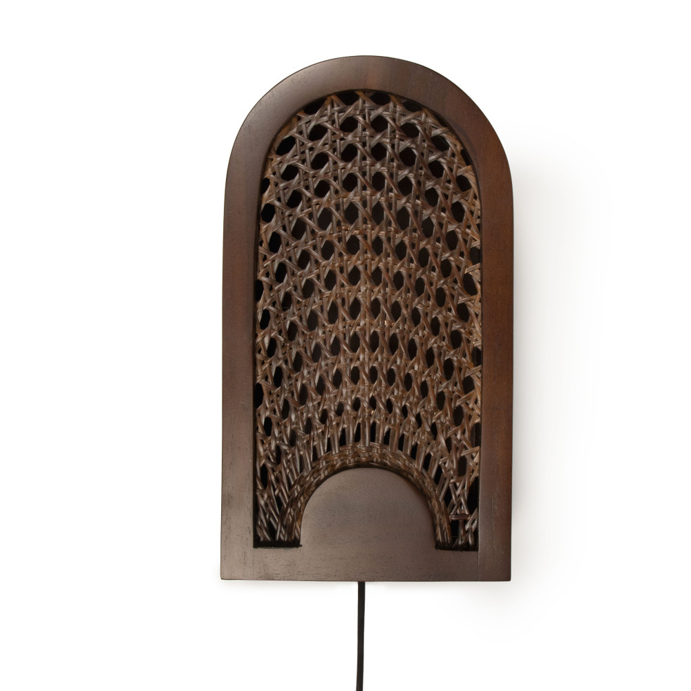 Ubud Rattan Wall Sconce