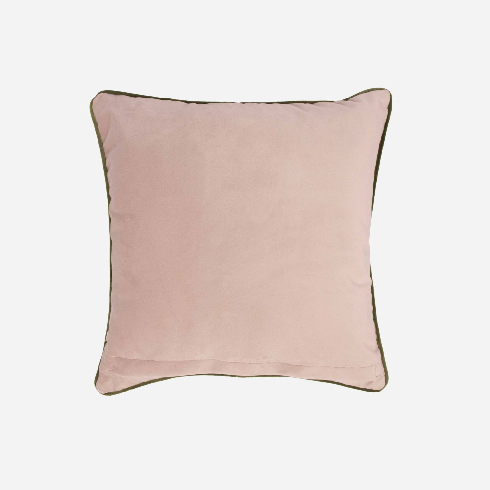 Royal Samode Velvet Blush Cushion Cover