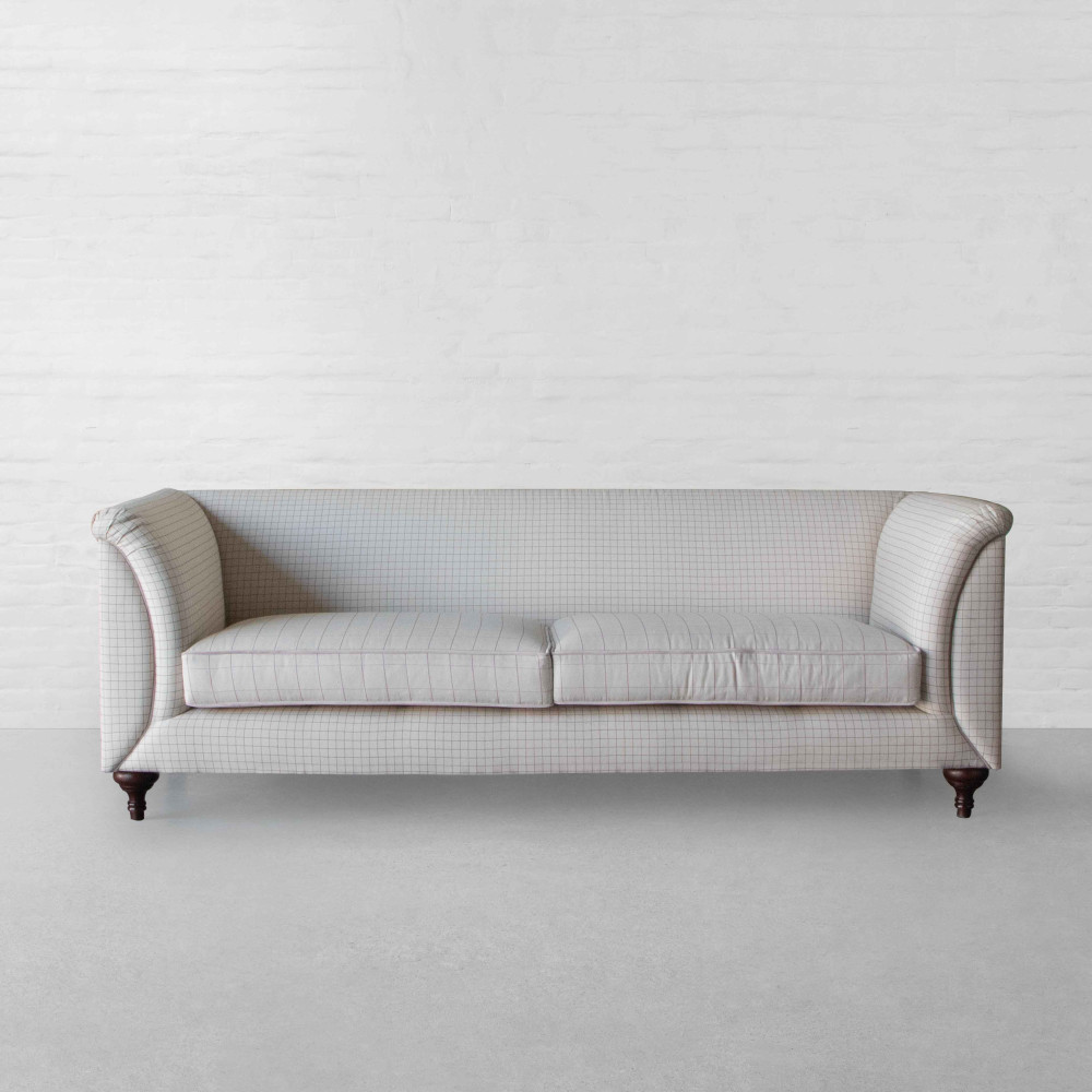 Richmond Dual Fabric Non Tufted Sofa