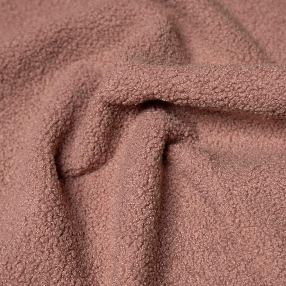 Boucle Fabric Collection-Peach Blush