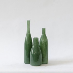 Jewel Glass Vase - Emerald