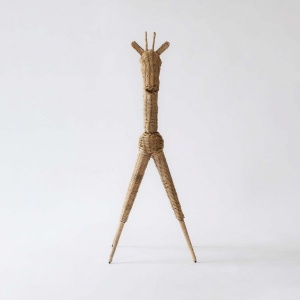 Kim Soo Handwoven Giraffe Natural