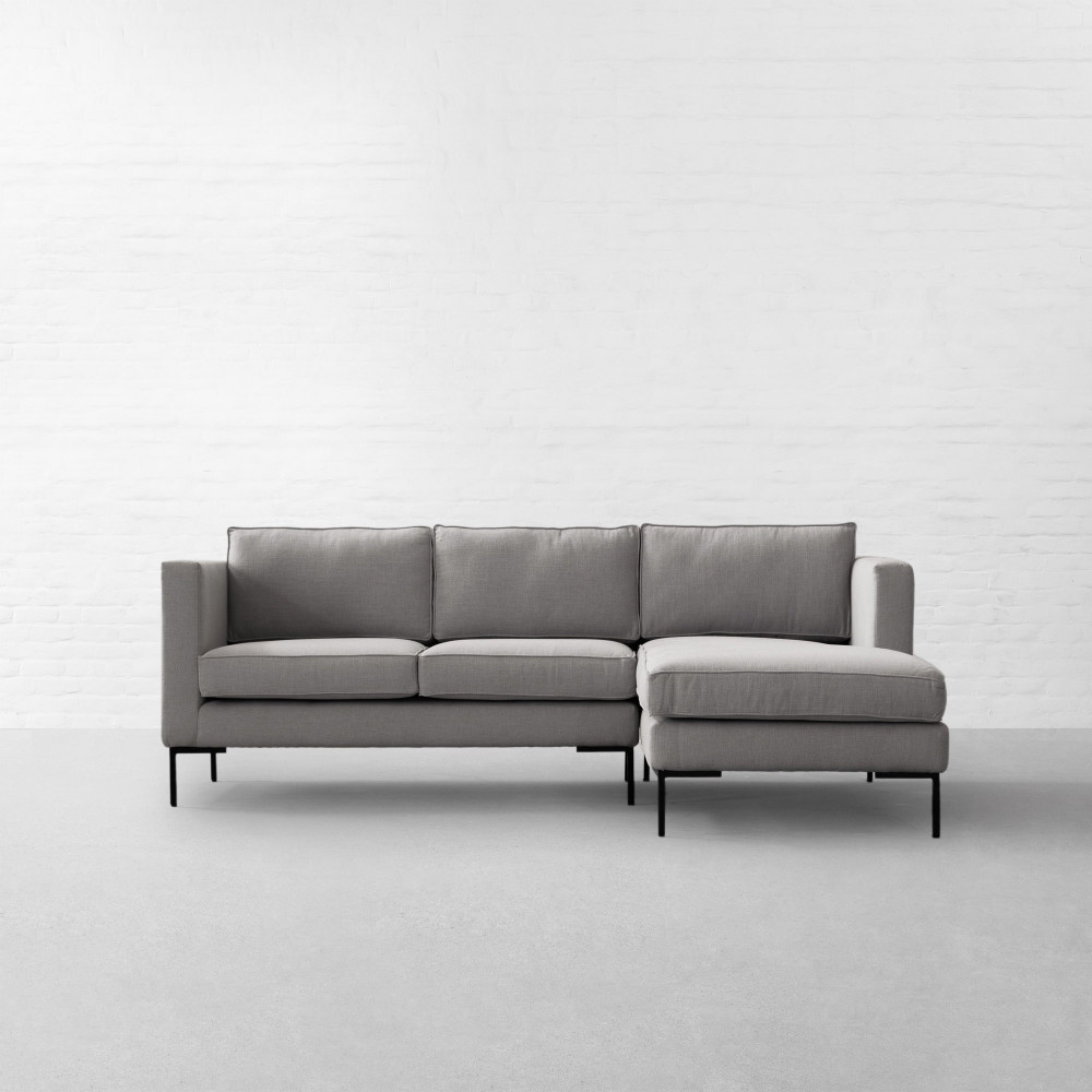 L.A. Fabric Sectional Sofa With Chaise