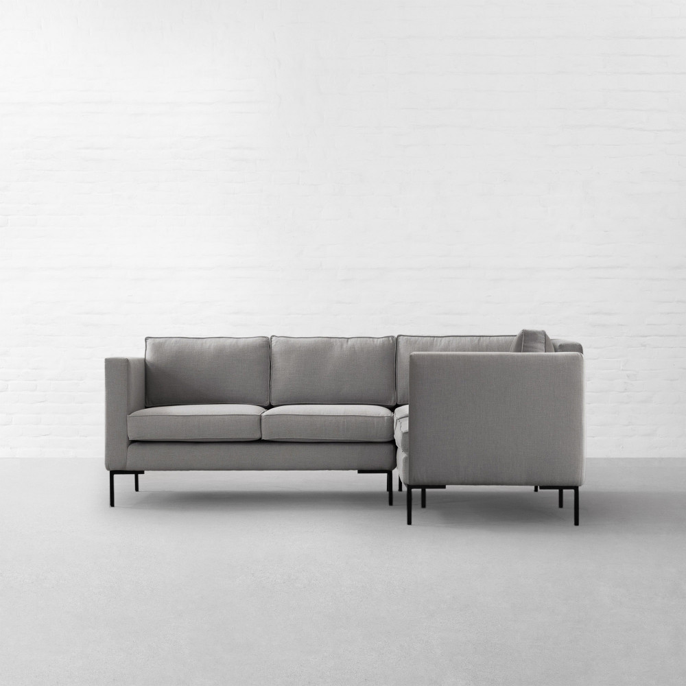 L.A. Fabric L-Shaped Sectional Sofa