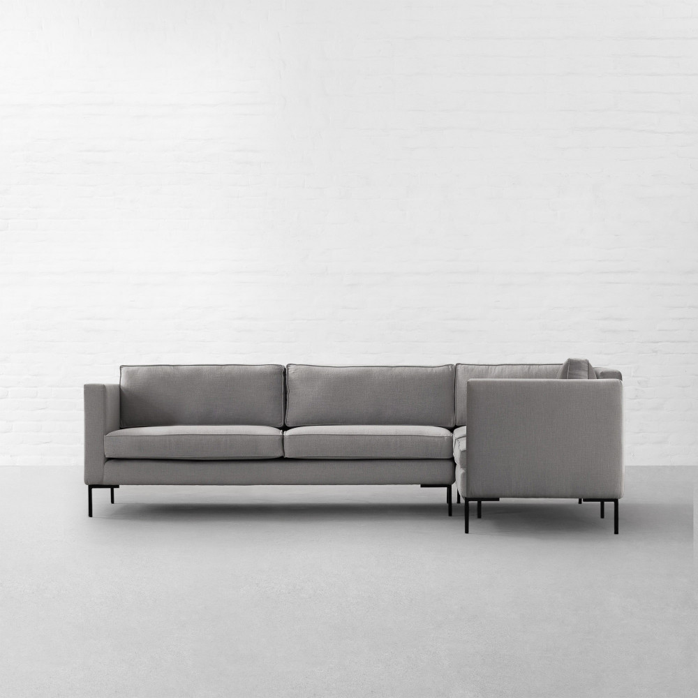 L.A. Fabric L-Shaped Large Sectional Sofa