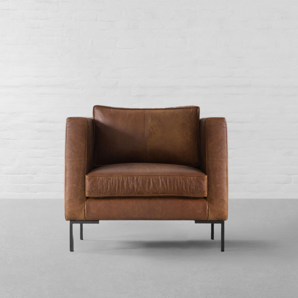 L.A Leather Armchair