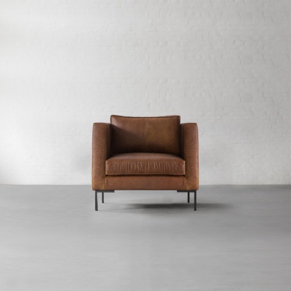 L.A Leather Armchair