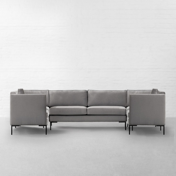 L.A. Fabric U-Shaped X-Large Sectional Sofa