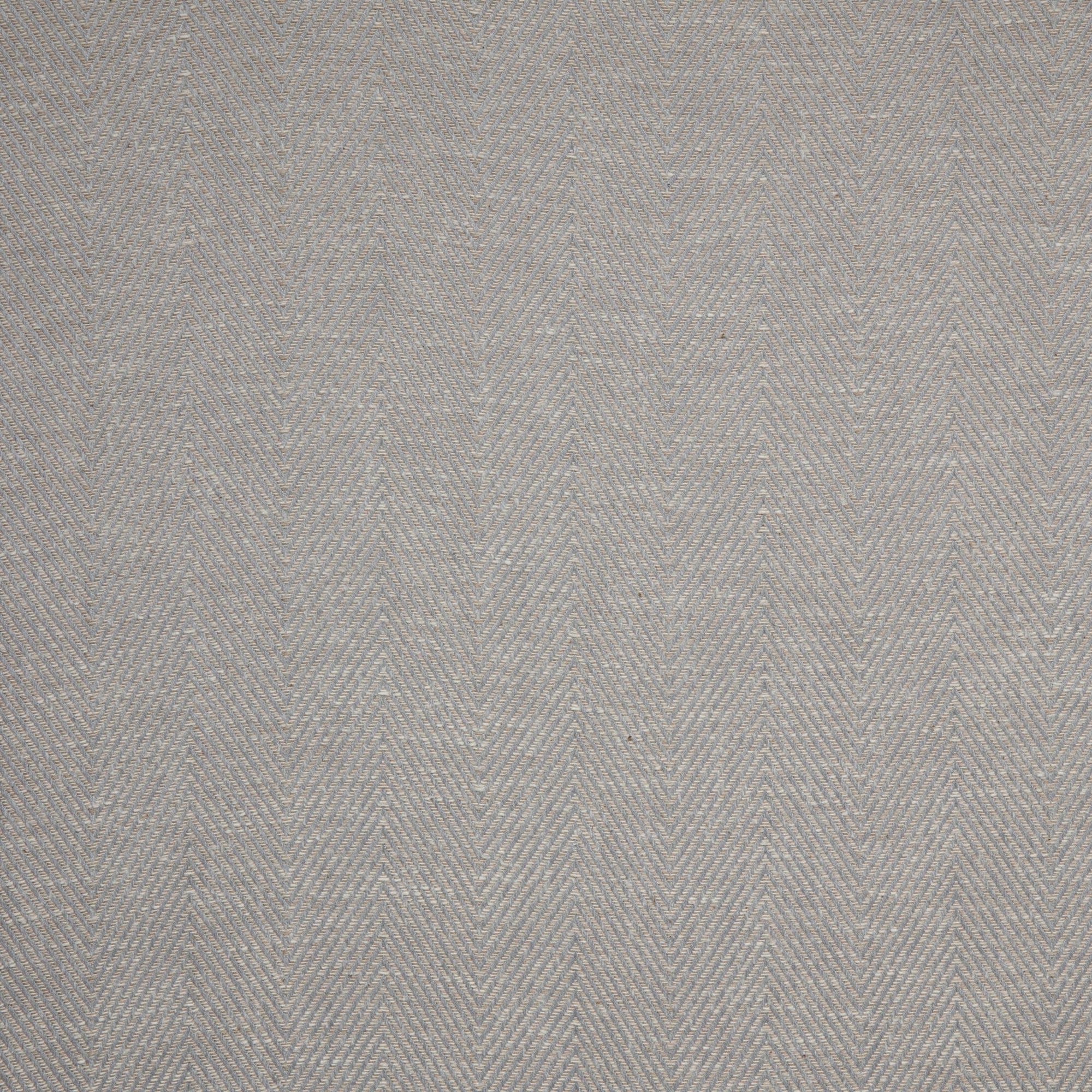 Ladakh Herringbone Upholstery Fabric - Ash Swatch 15cm x 15 cm