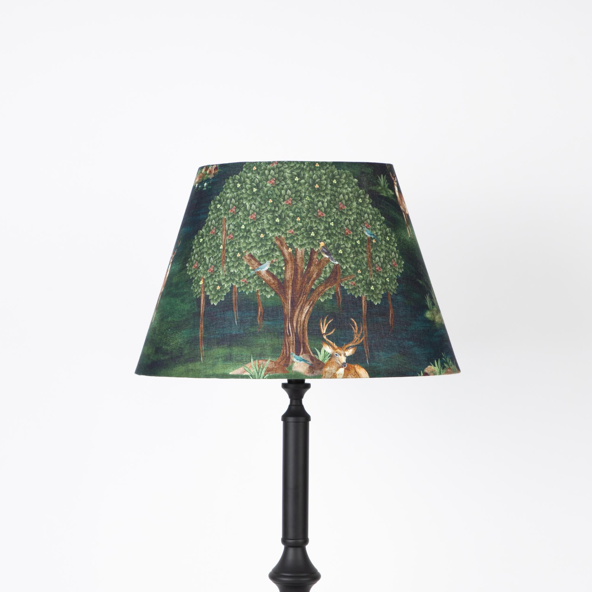 Cottage Bell Lampshade - Large - Sacred Indian Trees