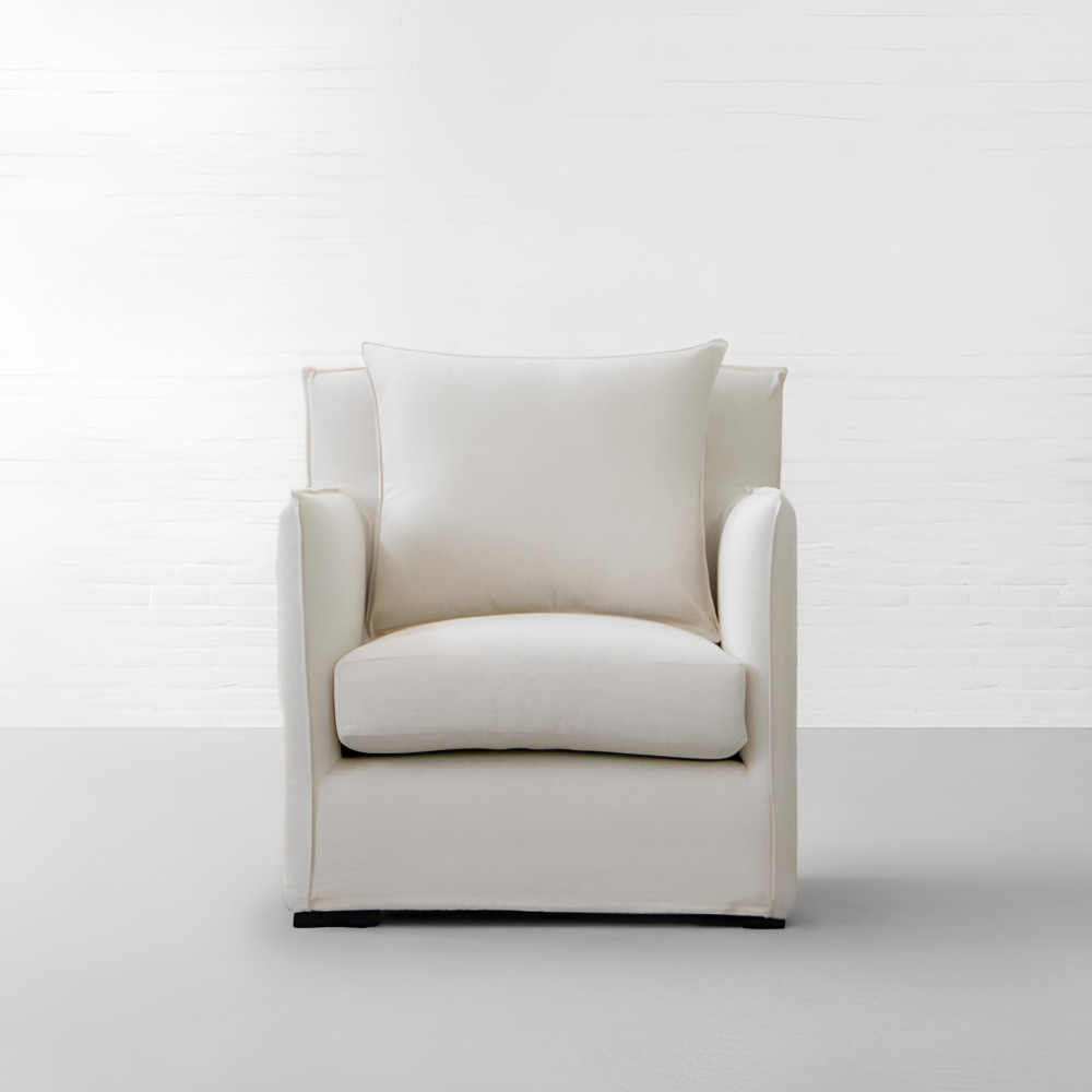 Long Island Slipcover Armchair