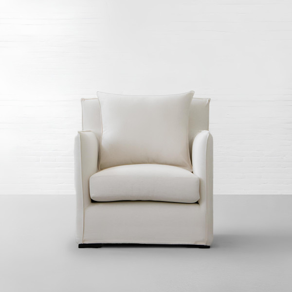 Long Island Slipcover Armchair