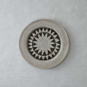 Malay Handwoven Wall Decor-White