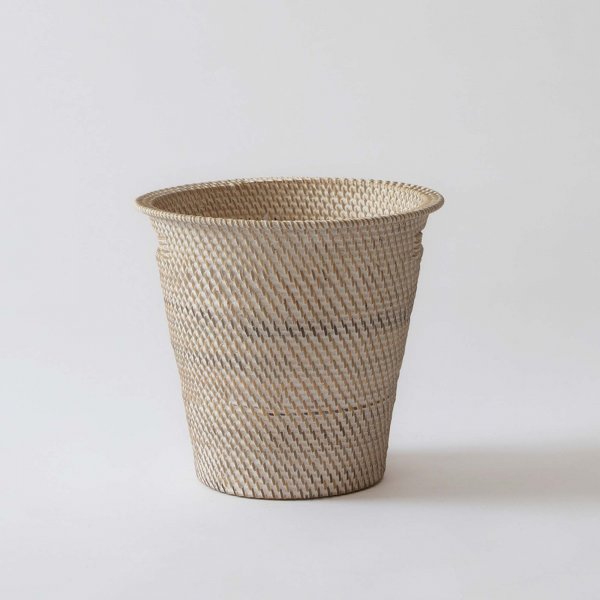 Mantawi Rattan Basket Ivory