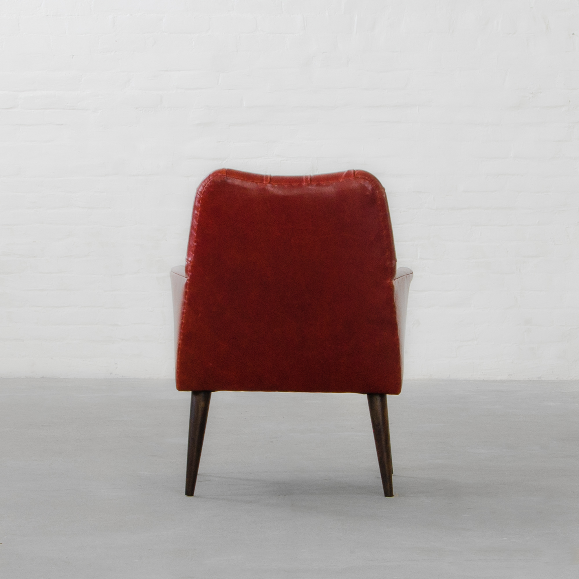 Milan Tufted Leather Armchair Collection