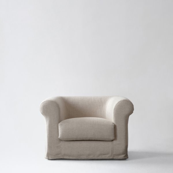 Moon Chesterfield Slipcover Sofa