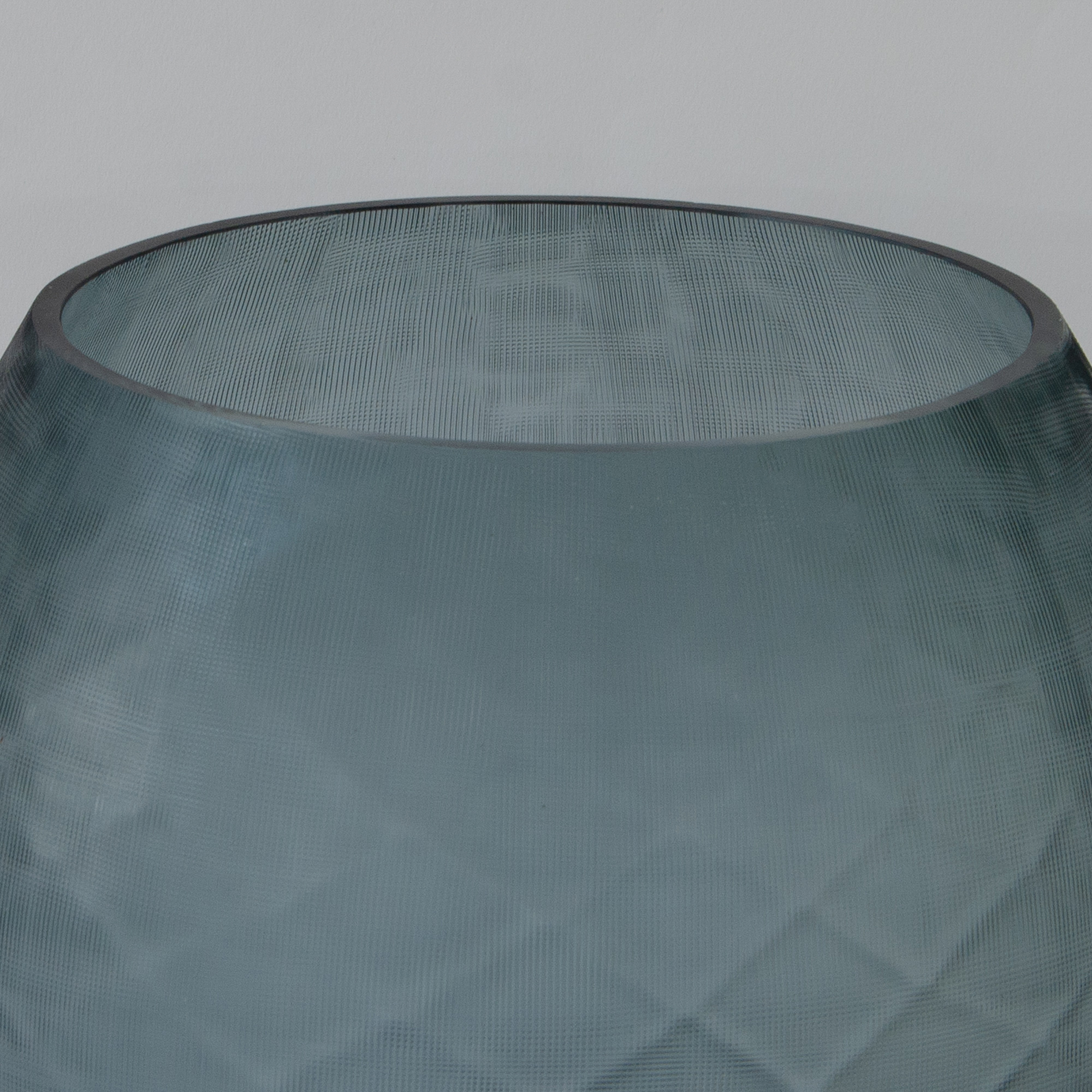 Mosaic Glass Candle Holder - Teal
