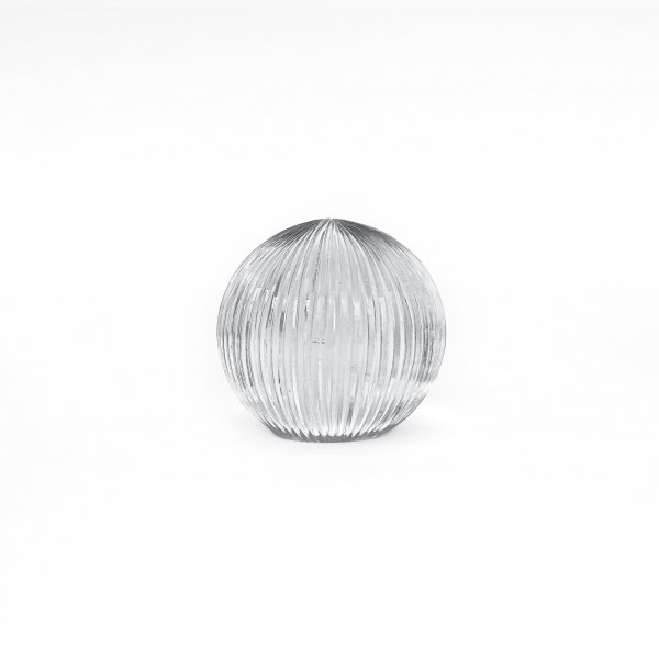 Athens Ribbed Decorative Glass Sphere