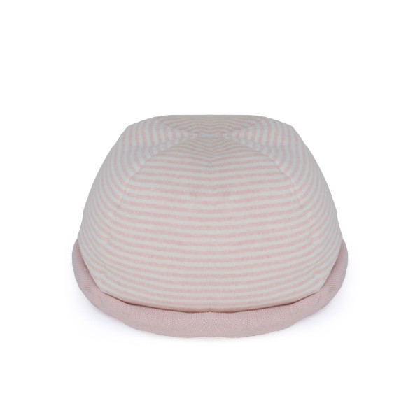 Kids My Beanie Cap Pouf - Cantaloupe Stripes