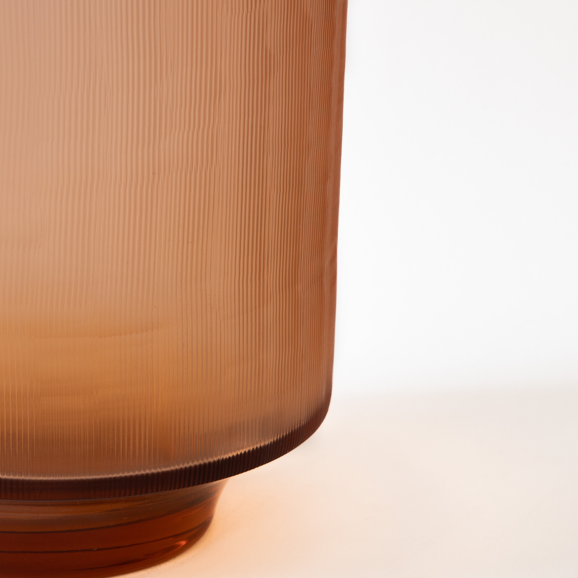 Nebula Glass Vase - Copper