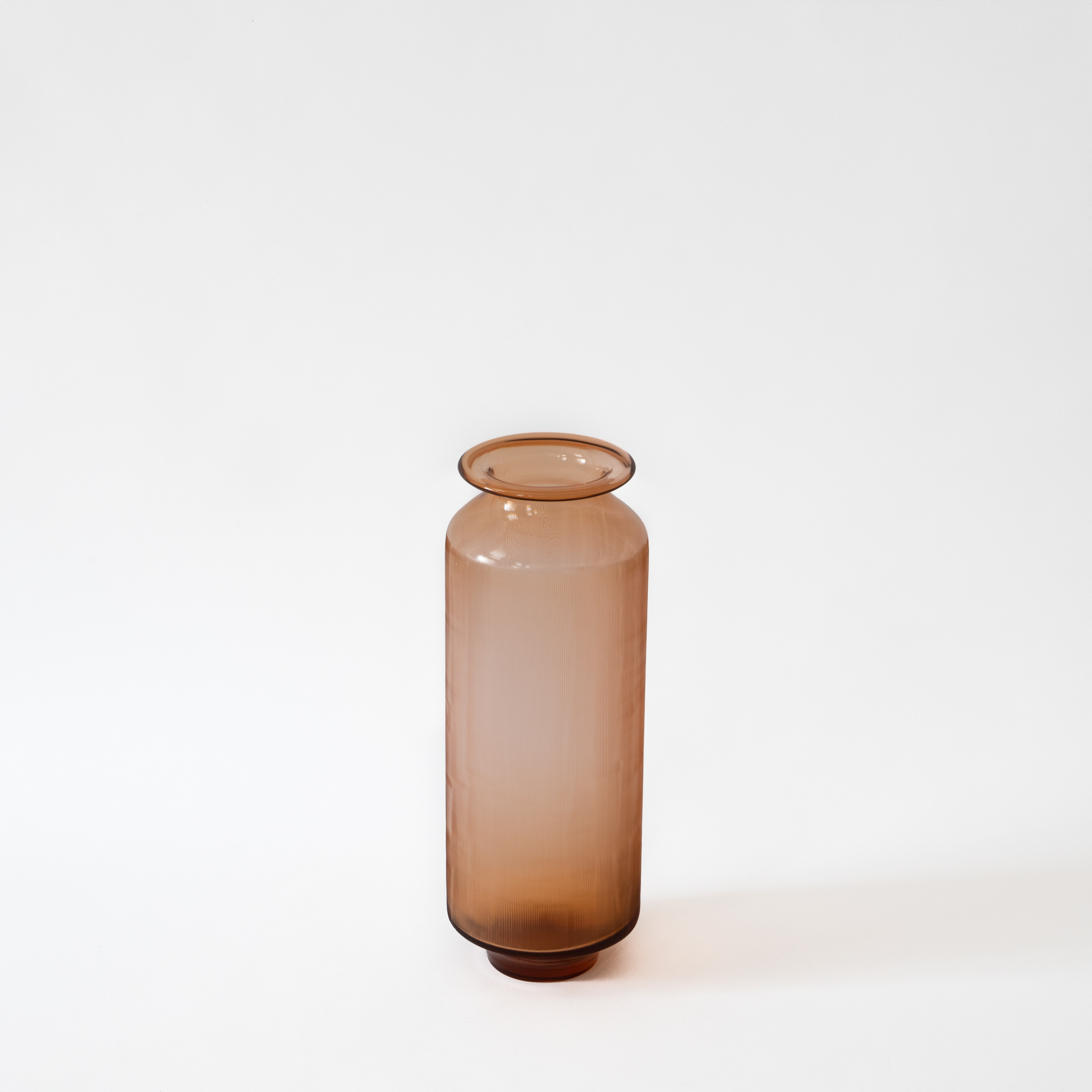 Nebula Glass Vase - Copper