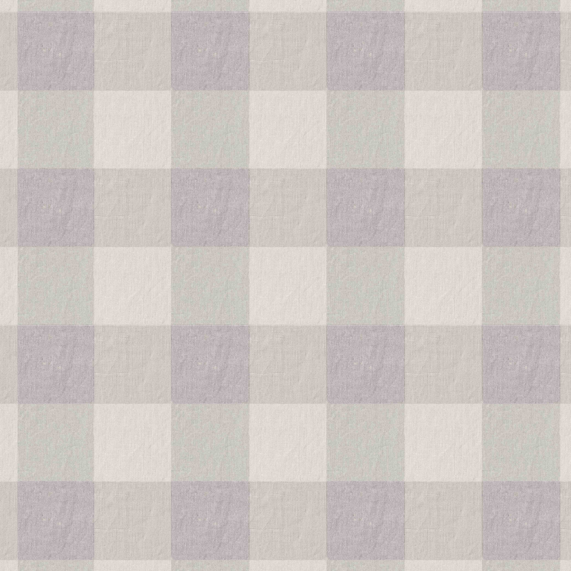 CABIN CHECKS FABRIC COLLECTION-NETHERLAND LAVENDER (FABRIC SWATCH)
