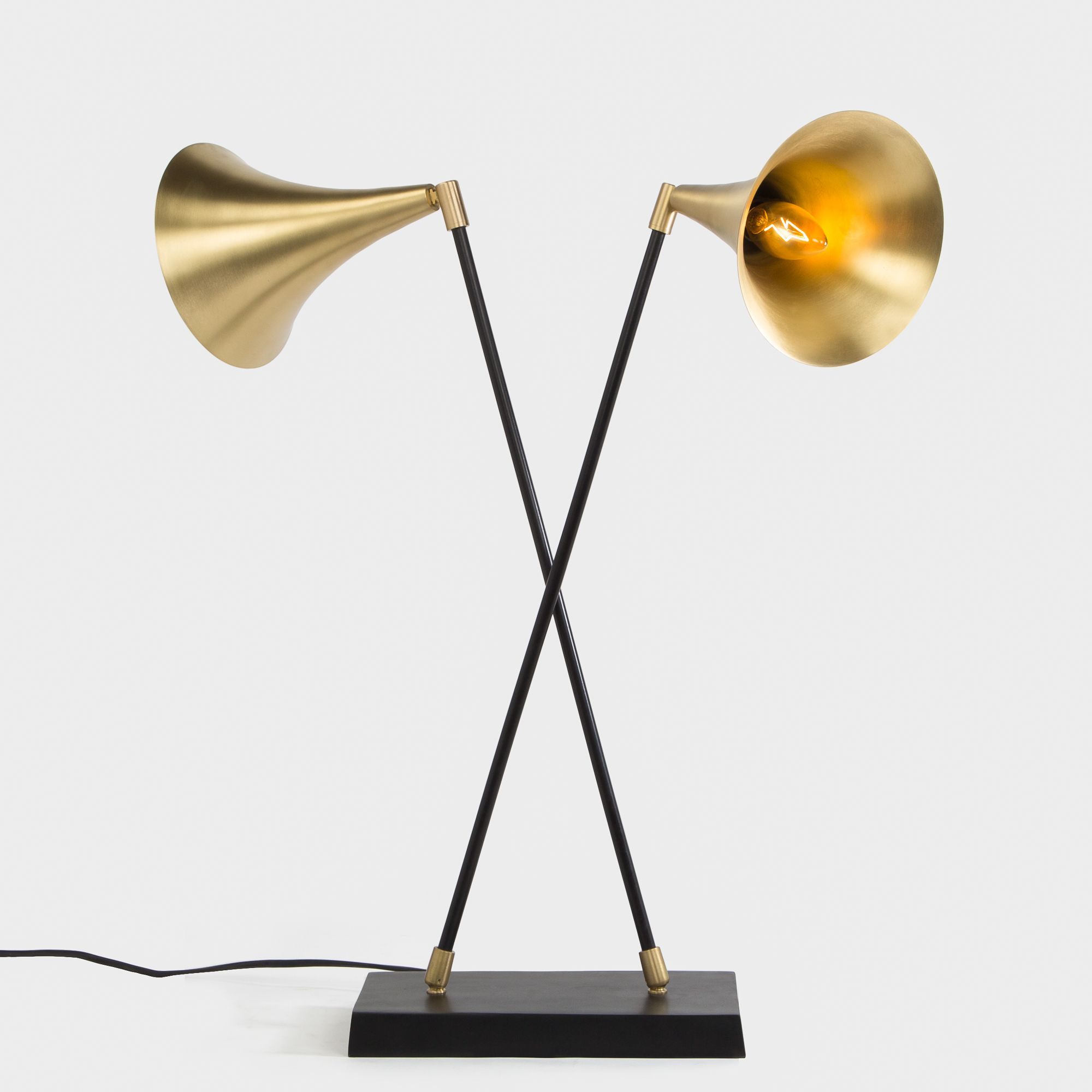 Bengal Gramophone Table Lamp (Double)