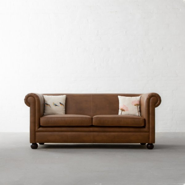 Oxford Chesterfield Faux Leather Sofa Collection