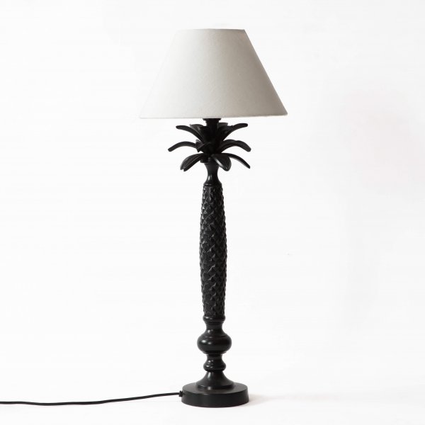 The Royal Palm Lamp Stand - Ebony