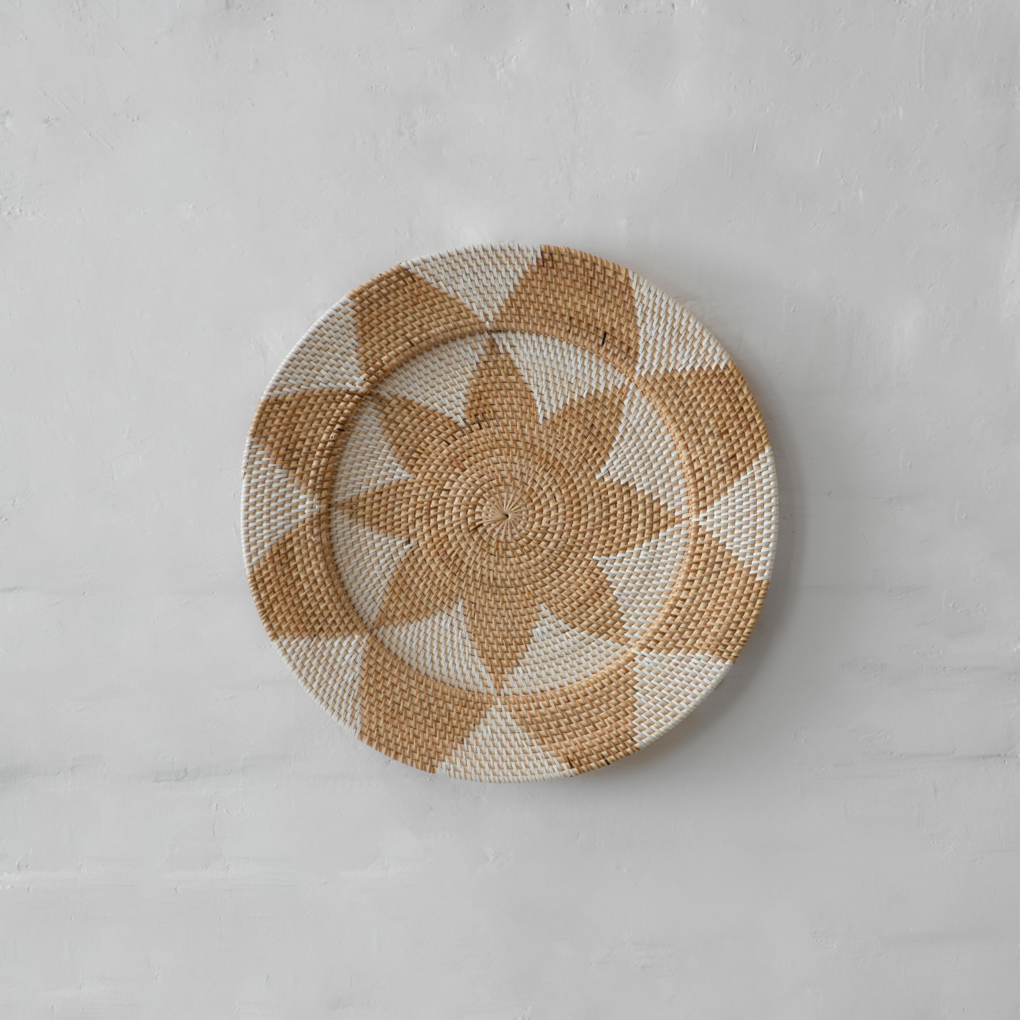 PALM LEAF HANDWOVEN WALL DECOR