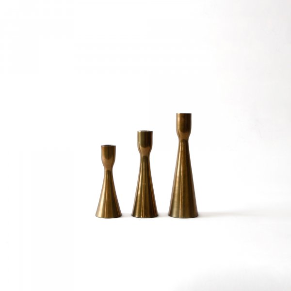 PHOENIX CANDLE HOLDER - BRASS