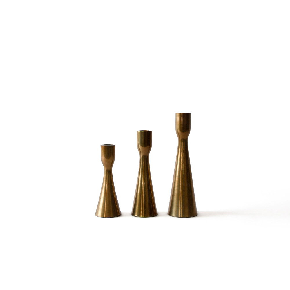 PHOENIX CANDLE HOLDER - BRASS