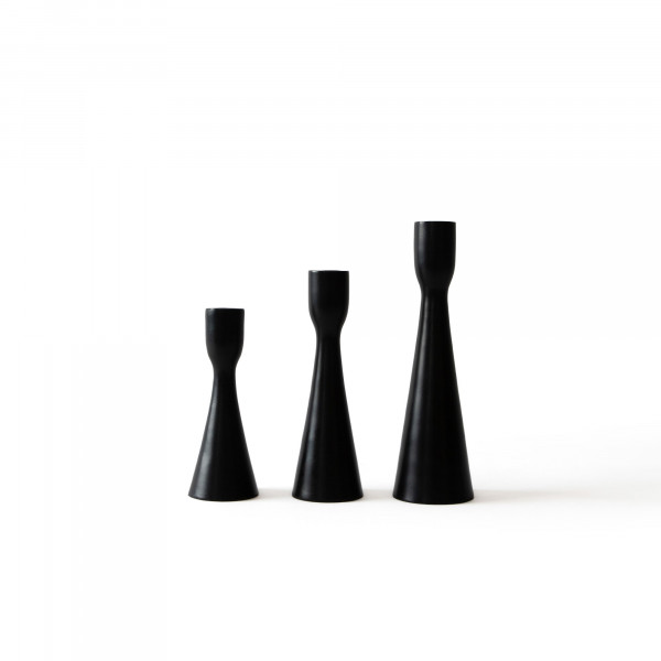 PHOENIX CANDLE HOLDER - EBONY