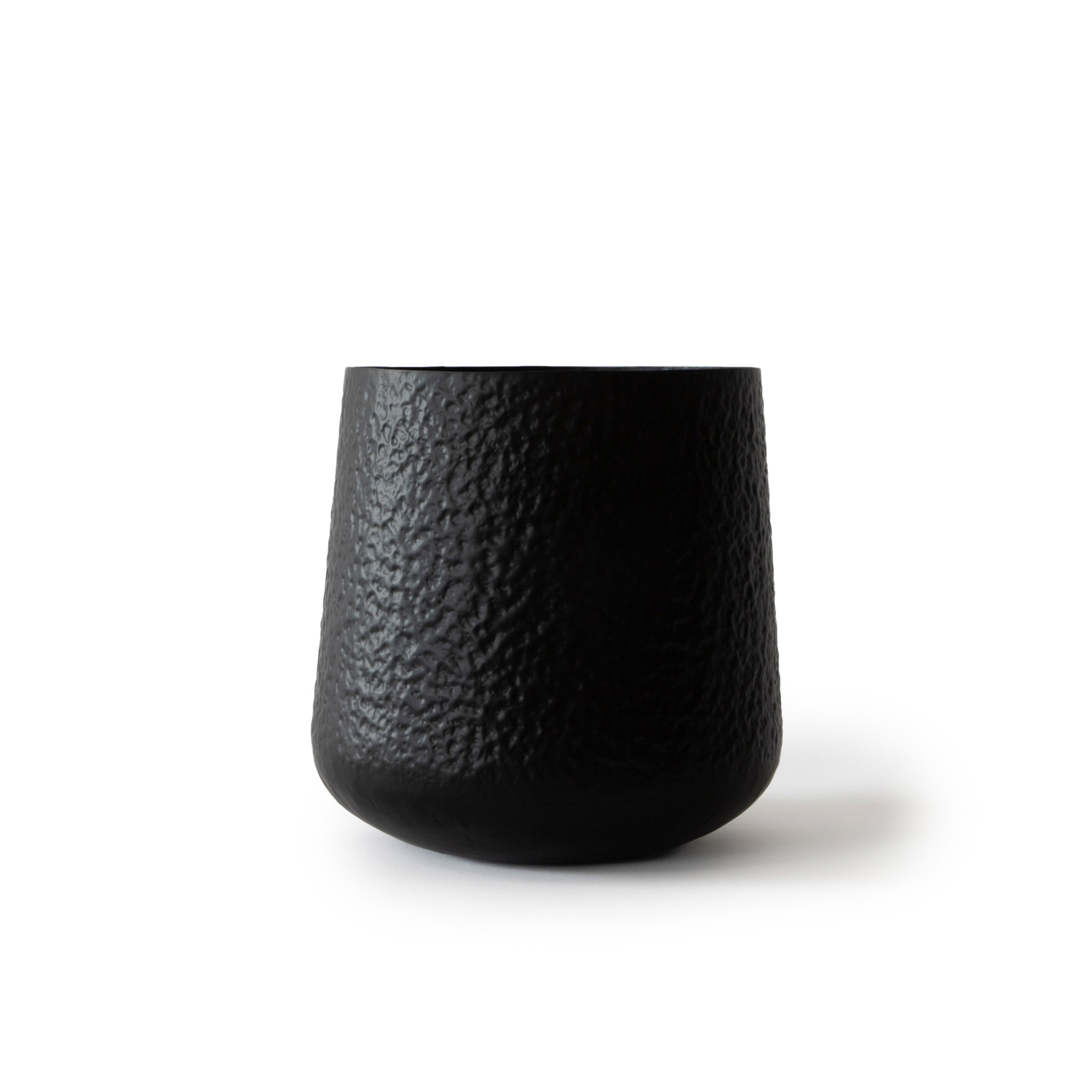 PIETER POT IRON PLANTER-BLACK