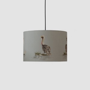 Villa Cylindrical Pendant Lamp - Poised Pelicans