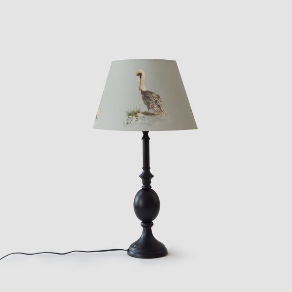 Cottage Bell Lampshade - Large - Poised Pelicans