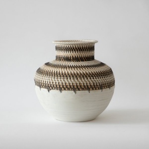 Malay Old Fashioned Decorative Jug-Ivory