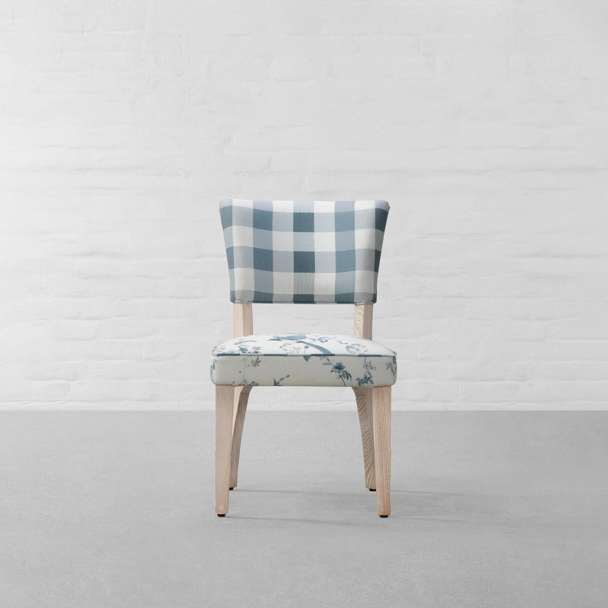 PRAGUE DINING CHAIR-DUAL FABRIC