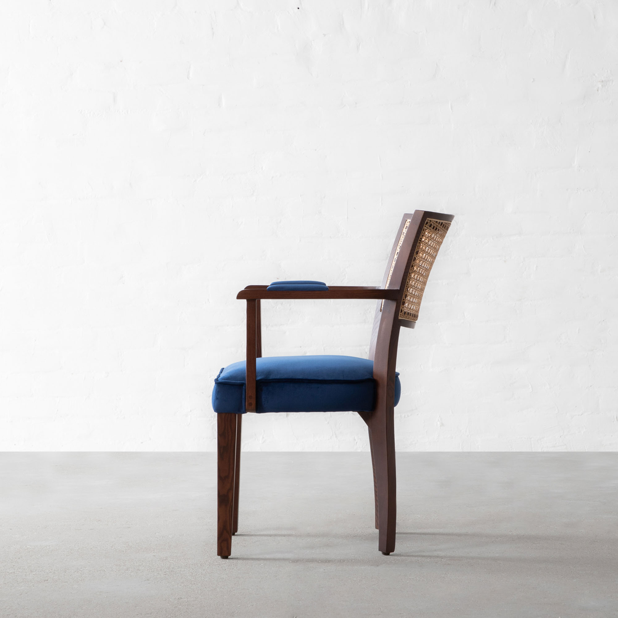 Prague Rattan Dining Chair - With Arms